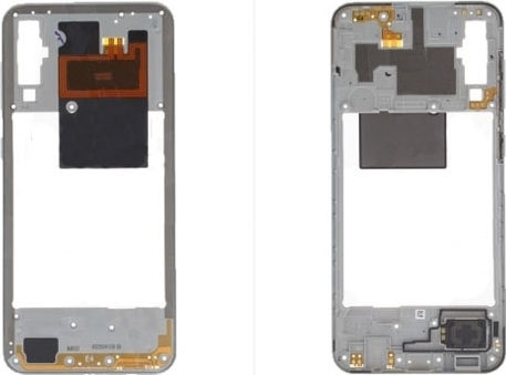 Samsung Μεσαίο Πλαίσιο Λευκό για Galaxy A50