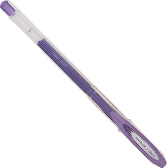 Uni-Ball Signo UM-120NM Pen Gel 0.8mm Purple with Purple Ink