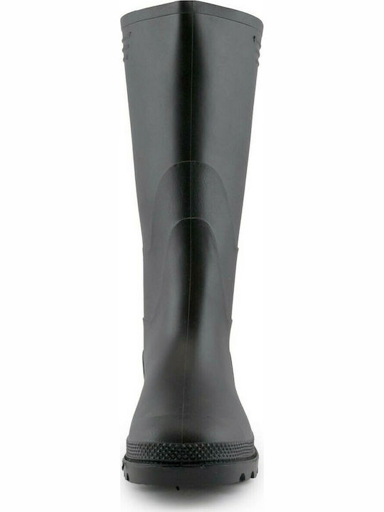 Love4shoes Love4shoes Non-Slip Work Wellies Knee Black