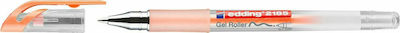 Edding 2185 Pen Gel 0.7mm with Orange Ink 4-2185136