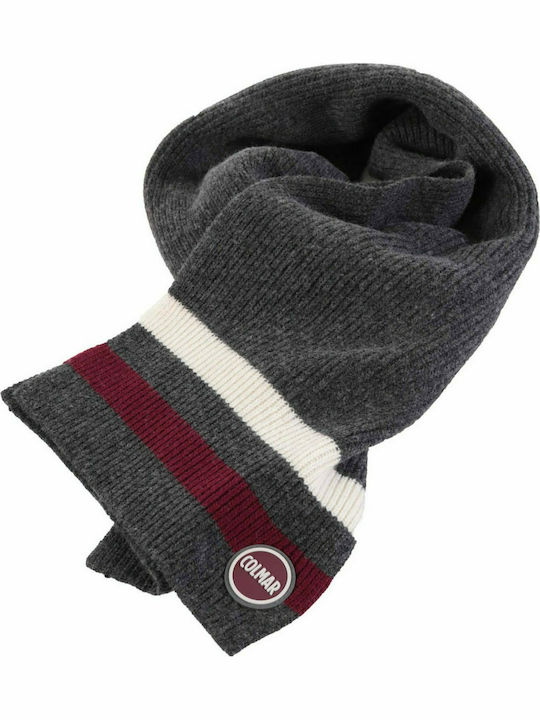 COLMAR SCARF KNIT UNISEX PAINTWORK GREY