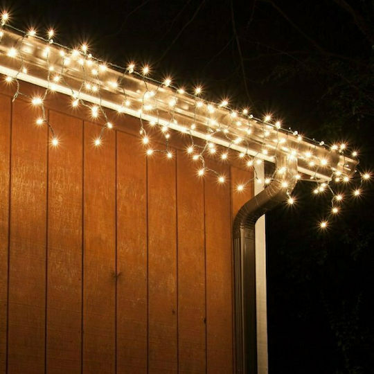 70 Λαμπάκια LED 3μ. Θερμό Λευκό τύπου Κουρτίνα