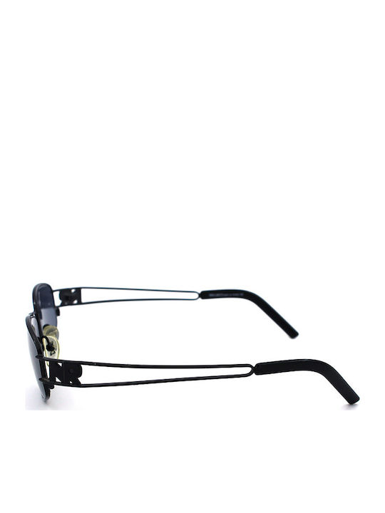 Nina Ricci Women's Sunglasses with Black Metal Frame and Black Lens NR3447 E013 F971