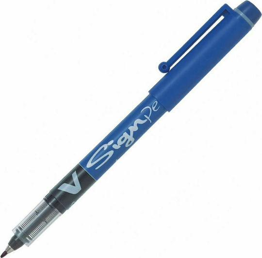 Pilot V-Sign Pen Pix Ballpoint 0.6mm Albastru cu cerneală Albastru SW-VSP-BL