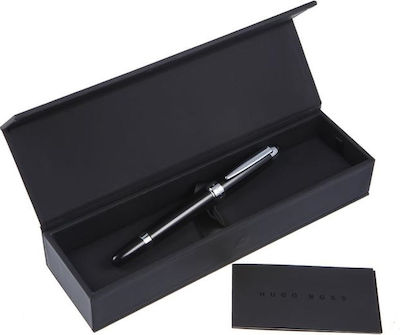 Hugo Boss Ribbon Pen Ballpoint with Blue Ink Matte