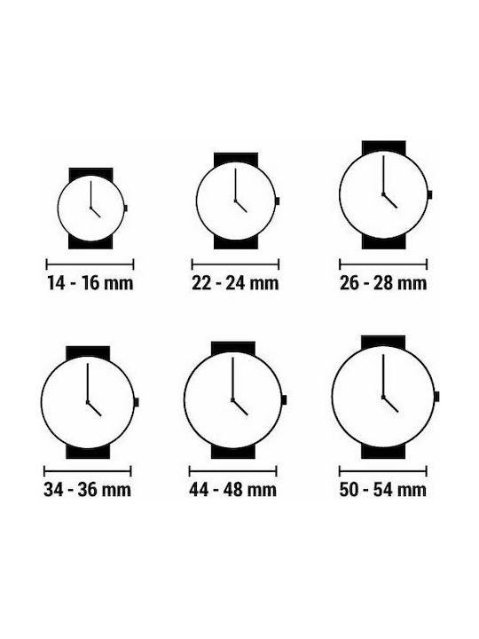 Komono Winston Дамски Часовник 41mm Кварцов с Черна Кожена Каишка