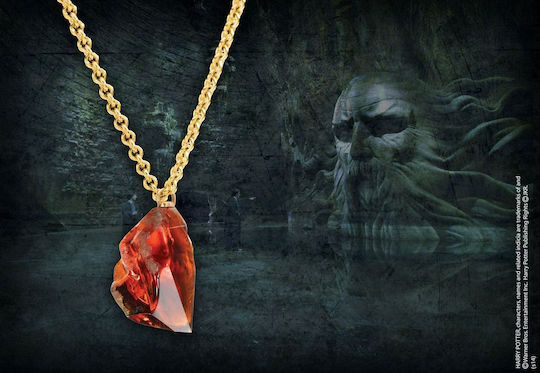 The Noble Collection Harry Potter Pendant With Chain Sorcerers Stone Hanging Replica