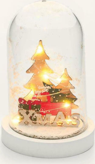 Christmas Illuminated Decorative Jar 19x11x19cm LED Plastic 11x19cm