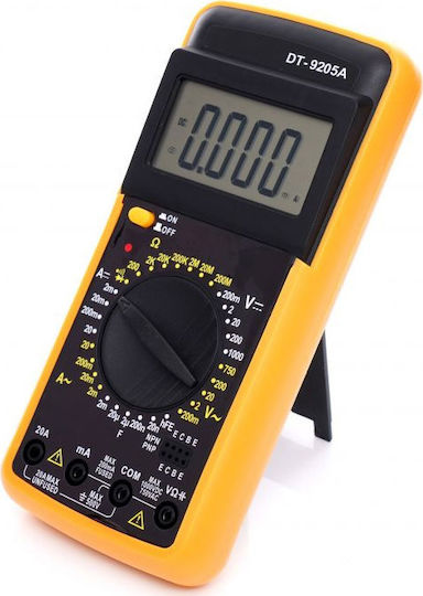 Kraft & Dele Digitales Multimeter mit AC / DC / Widerstand / Kapazität / Temperaturmessung KD11404
