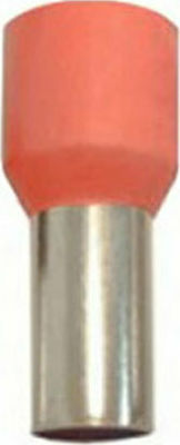 Adeleq Insulated Wire Ferrule Terminal 4mm² Orange 12-5584