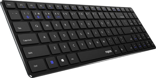 Rapoo 9300M Fără fir Bluetooth Set tastatură și mouse Greacă