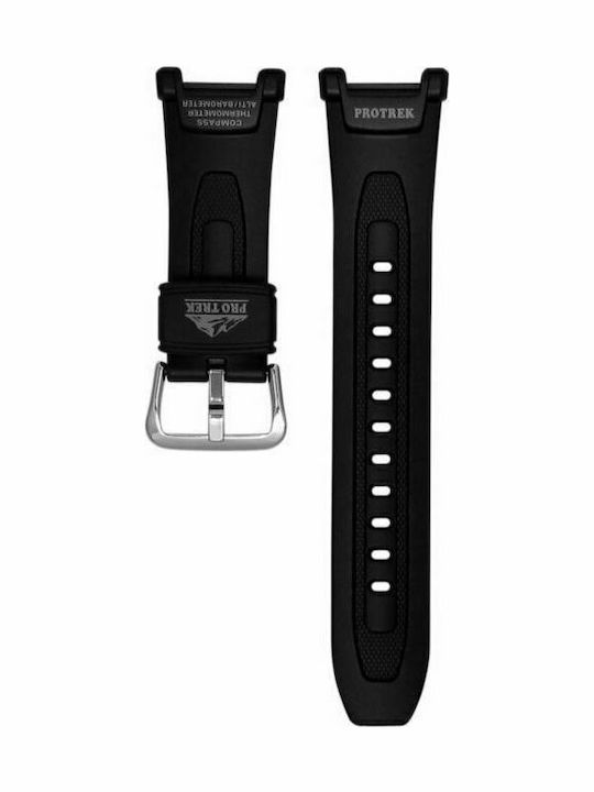 Casio Protrek Rubber Strap Black 18mm Casio Protrek Rubber Strap Black 18mm