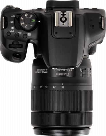 Canon DSLR Camera EOS 850D Crop Frame Kit (smc DA 18-135mm F3.5-5.6 ED AL [IF] DC WR) Black