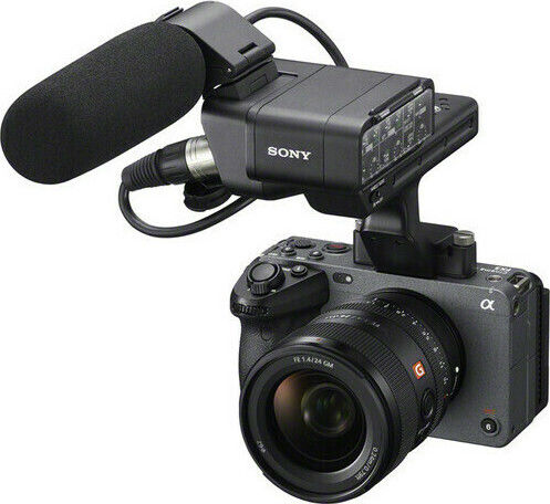 Sony Βιντεοκάμερα 4K UHD @ 120fps FX3 Αισθητήρας CMOS Αποθήκευση σε Κάρτα Μνήμης με Οθόνη 3" και HDMI