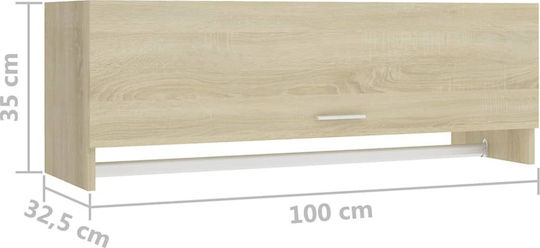 Мебел за антре със Закачалка Sonoma 100x32.5x35см