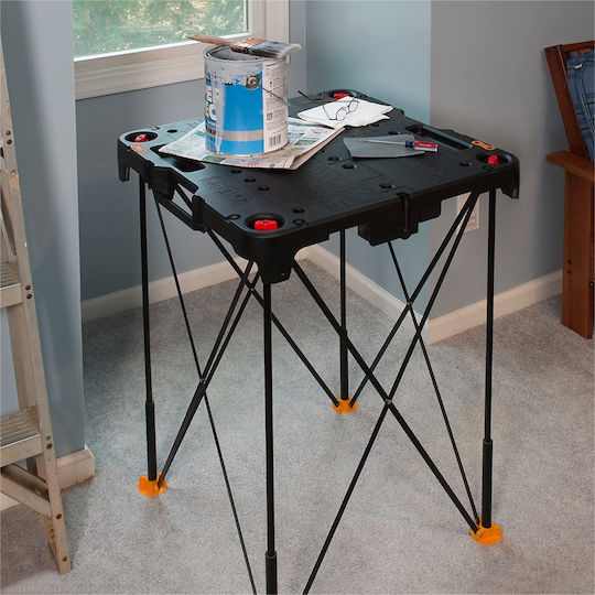 Worx Πάγκος Εργασίας Αντοχής 135kg 61x61x81.28cm WX066