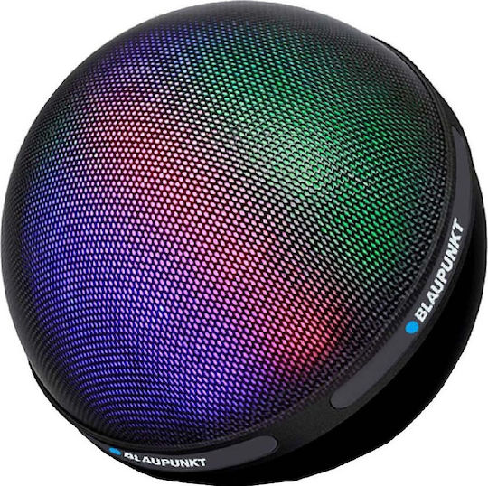 Blaupunkt BT08LED Bluetooth Speaker 5W with Radio and Battery Life up to 4 hours Black