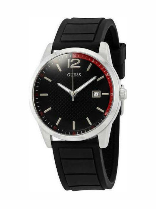 Guess Ρολόι Μπαταρίας με Καουτσούκ Λουράκι Guess Ρολόι Μπαταρίας με Καουτσούκ Λουράκι