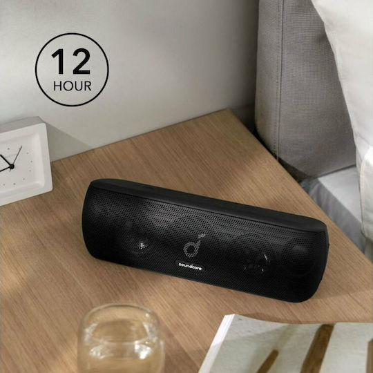 Soundcore by Anker Motion+ Impermeabil Boxă Bluetooth 30W cu Durată de Baterie până la 12 ore Negru