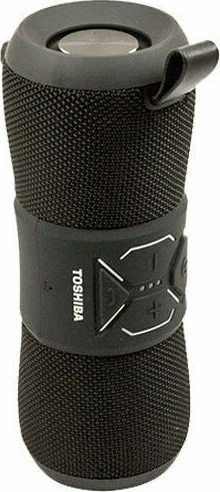 Toshiba TY-WSP200 Αδιάβροχο Ηχείο Bluetooth 12W με Διάρκεια Μπαταρίας έως 9 ώρες Μαύρο