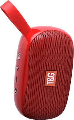 T&G Bluetooth-Lautsprecher 5W mit Radio und Batterielaufzeit bis zu 6 Stunden Rot