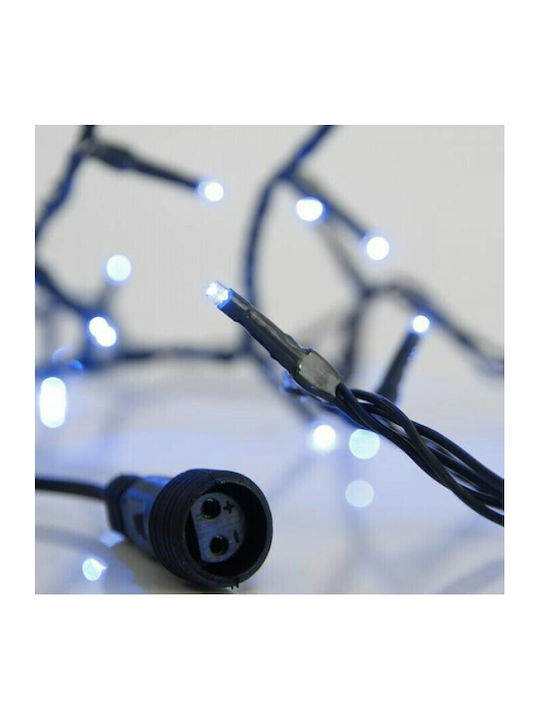 100 Λαμπάκια LED 5μ. Μπλε σε Σειρά