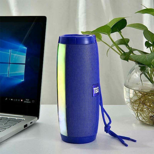 T&G TG-157 Bluetooth Speaker 10W with Radio and Battery Life up to 3 hours Blue