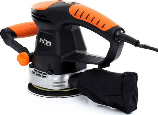 Kraft & Dele KD1678 Έκκεντρο Τριβείο 125mm Ρεύματος 1200W με Ρύθμιση Ταχύτητας και με Σύστημα Αναρρόφησης