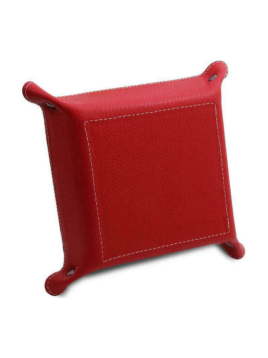 Tuscany Leather Leather Red Cigarette Ashtray