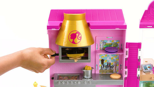 Barbie Εστιατόριο Σετ Κούκλας για 3+ Ετών