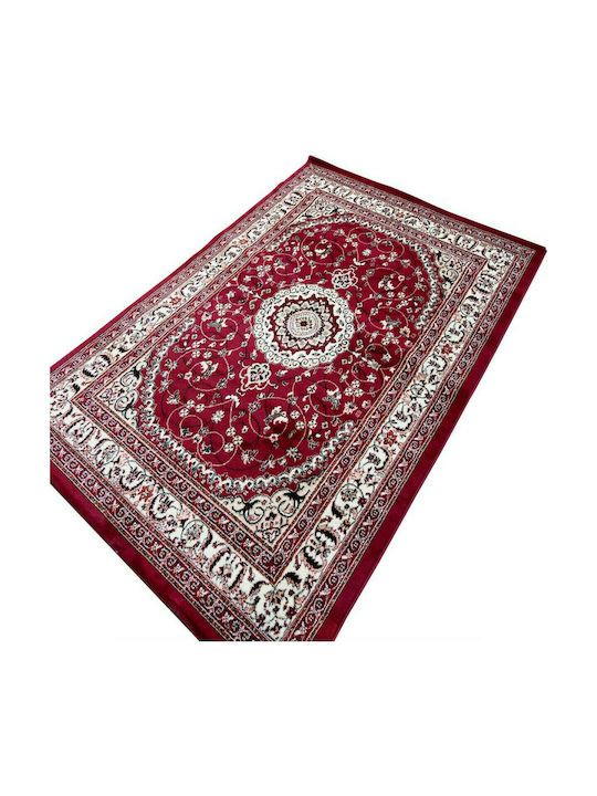Balsan Rug Rectangular Red Focus Classic Red