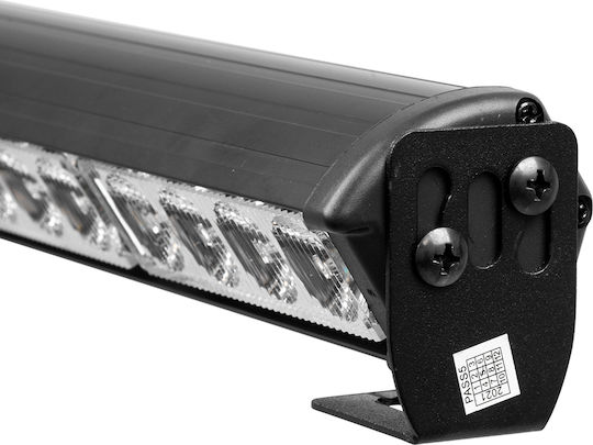 GloboStar Pro Series Μπάρα Σήμανσης Αστυνομίας για Αυτοκίνητα & Φορτηγά 16 Προγραμμάτων Φωτισμού LED 10-30V - Μπλε