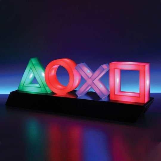 Παιδικό Διακοσμητικό Φωτιστικό Light Icons με Εναλλαγές Χρωματισμών Πολύχρωμο 30.5x10.5x6εκ.