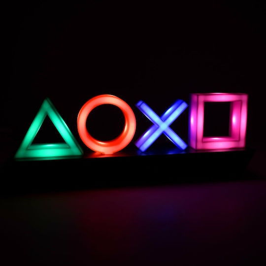 Παιδικό Διακοσμητικό Φωτιστικό Light Icons με Εναλλαγές Χρωματισμών Πολύχρωμο 30.5x10.5x6εκ.