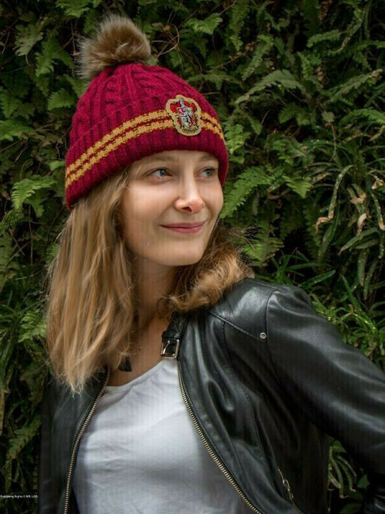 Gryffindor Детска Шапка Плетено Бордо