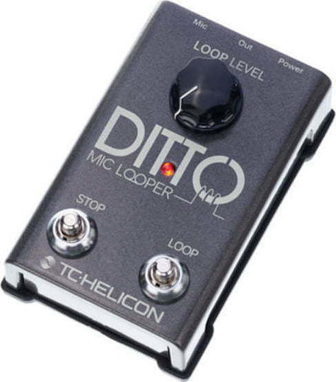 TC Helicon Ditto Mic Πετάλι Effect Looper Φωνής