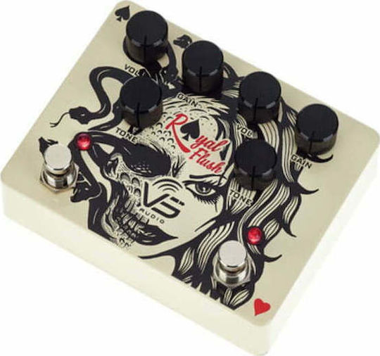 VS Audio Royal Flush Dual Channel Overdrive Pedale Wirkung Overdrive E-Gitarre