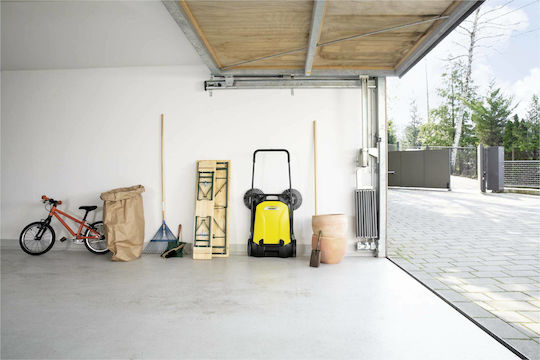 Karcher S 4 Twin Manual Push Sweeper with 20Lt Container