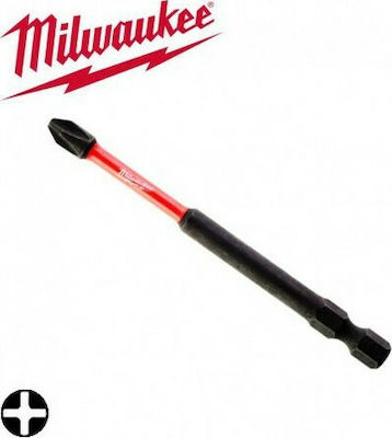 Milwaukee Shockwave Screwdriver Bit Cross with Size PH2