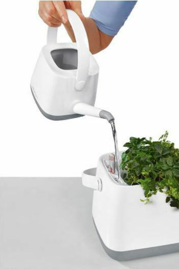 Lechuza Yula Plastic Watering Can 1.7lt White