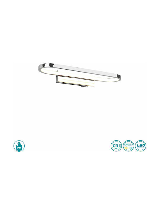 Trio Lighting Gianni Lamp Bathroom LED Silver 40x14.8x14.8cm Trio Lighting Gianni Lamp Bathroom LED Silver 40x14.8x14.8cm