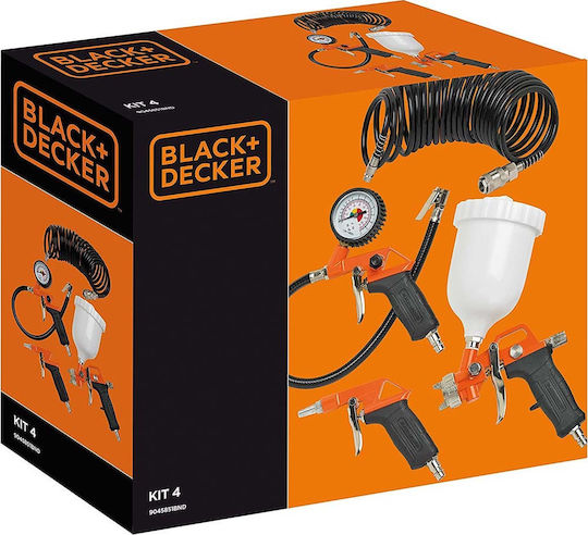 Black & Decker 9045851BND Air Tool Kit 4 Pieces