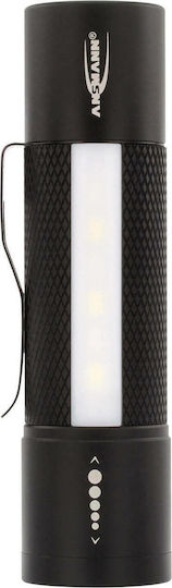 Ansmann Taschenlampe LED IP54 Doppelte Funktion mit maximaler Helligkeit 180lm Future Multi 3in1 Schwarz