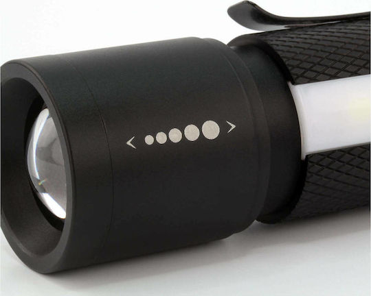 Ansmann Taschenlampe LED IP54 Doppelte Funktion mit maximaler Helligkeit 180lm Future Multi 3in1 Schwarz