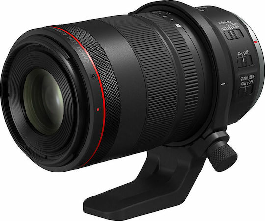 Canon Voller Rahmen Kameraobjektiv 100mm f/2.8L IS USM Teleobjektiv / Makro für Canon RF Mount Black