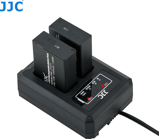 JJC Double Battery Charger DCH-LPE17 Compatible with Canon