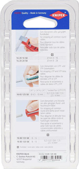 Knipex Network Cable Stripper with 125mm Length