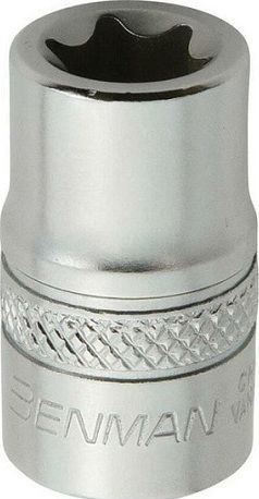 Benman Socket Torx with Square Drive 1/2" Size E20