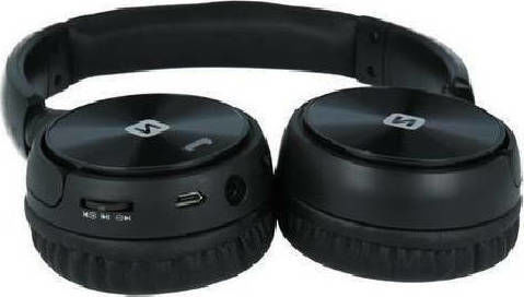 Swissten Trix Wireless / Wired Over Ear Headphones with Radio with 8 hours of Operation Black