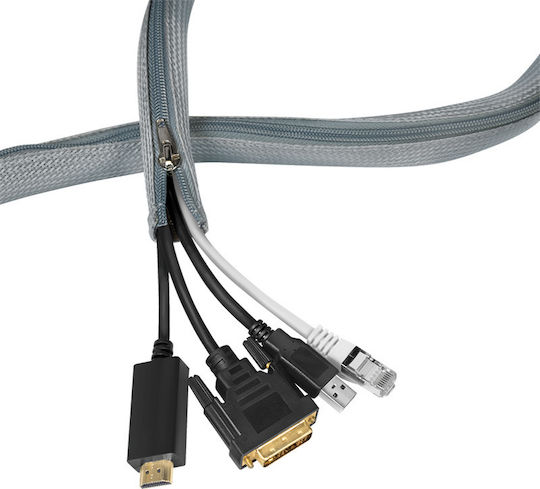 LogiLink Gray Cable Flex Wrap KAB0073 1 Piece